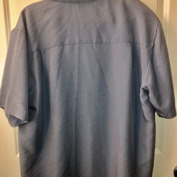 Trader Bay Men’s L Cocktail Embroidered Camp Shirt - Picture 2 of 5